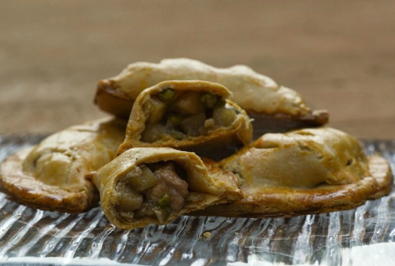 leftover turkey cornish pasty