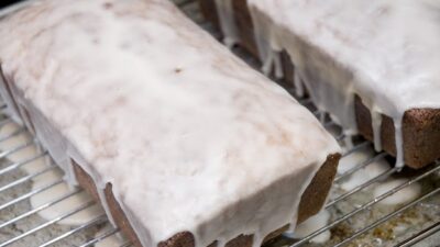 Lemon Almond Semolina Cake