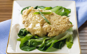 Lemon Chicken with Bok Choy