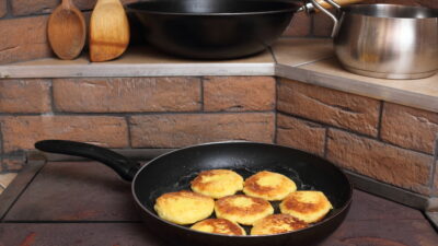 lemon cottage cheese latkes