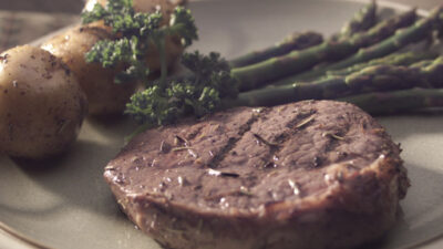 Lemon Herb Grilled Steak
