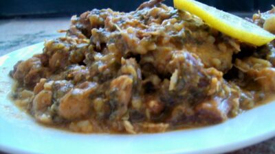Lemon Lamb Cholent