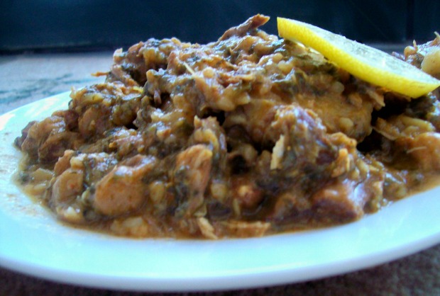 Lemon Lamb Cholent