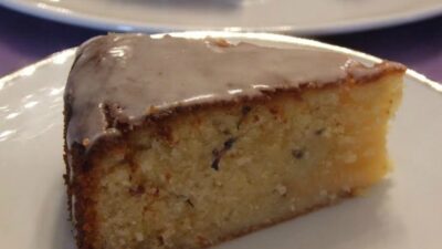 Lemon, Lavender, Almond Cake85