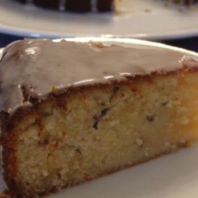 Lemon, Lavender, Almond Cake85