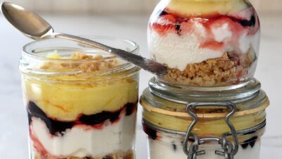 Lemon Pie Jars
