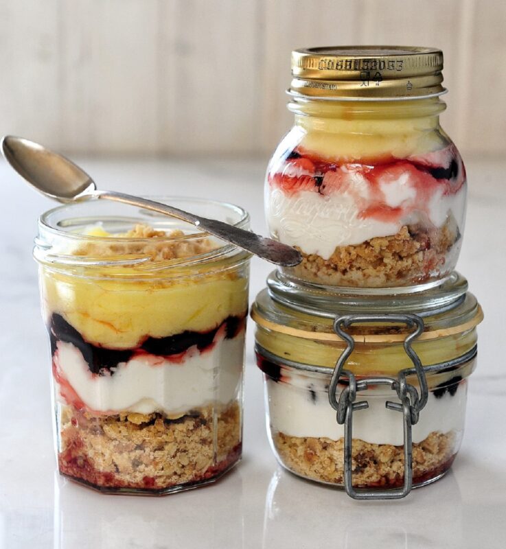 Lemon Pie Jars