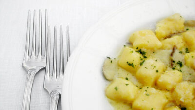 Lemon Thyme Gnocchi