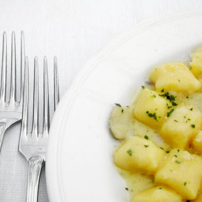 Lemon Thyme Gnocchi