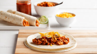 Lentil Burritos