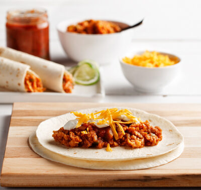 Lentil Burritos