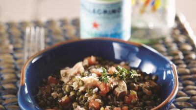 lentil tuna salad