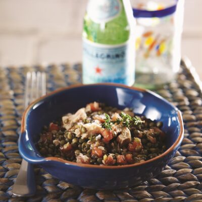 lentil tuna salad