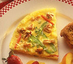 Light Farmhouse Walnut Frittata