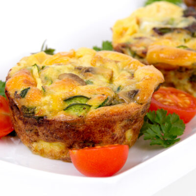 Light Veggie Quiche