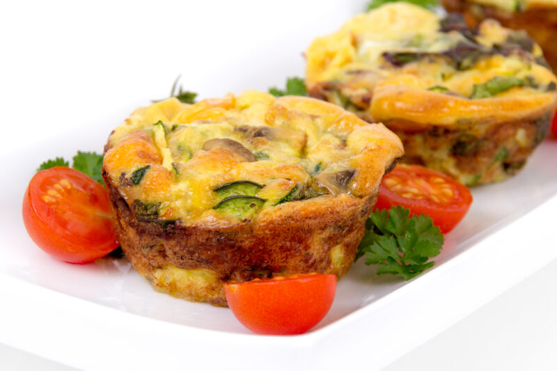 Light Veggie Quiche