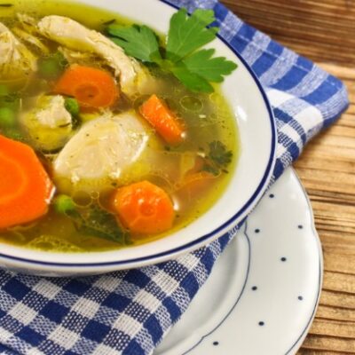 old fashioned chicken soup