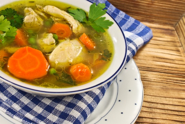 old fashioned chicken soup