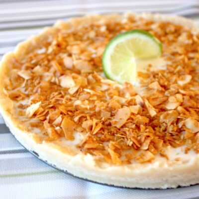 No-Bake Lime Curd Tart