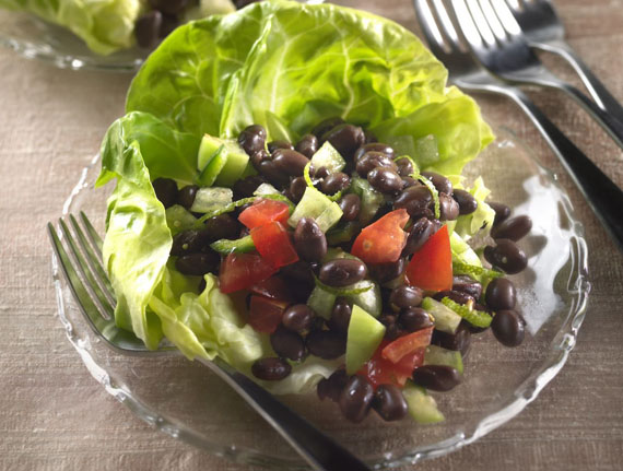 Lime-Zested Tomatillo-Black Bean Salad