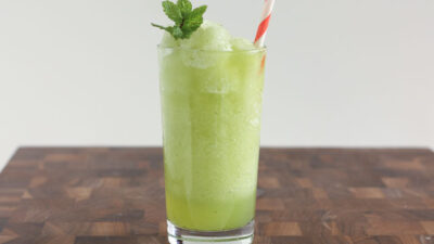 Frozen Slushy Limonana is filled with lemon and mint and the best icy treat