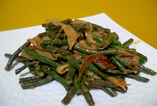 long bean curry
