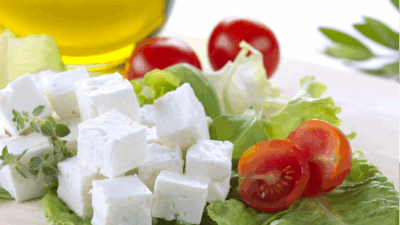 low fat feta