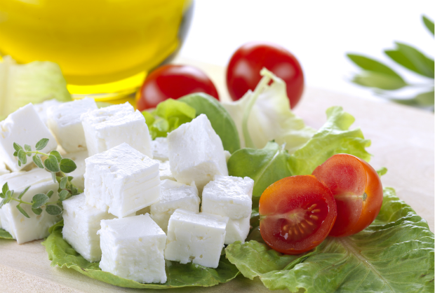 low fat feta