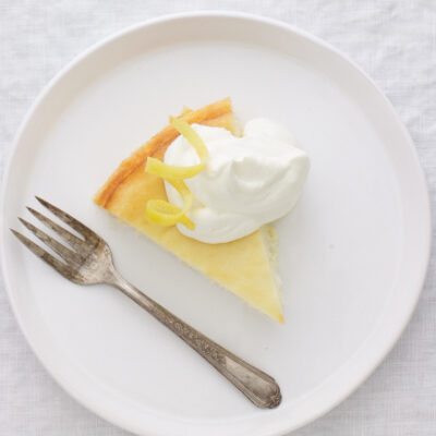Low-Fat Lemon Cheesecake