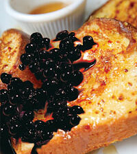 Maine Wild Blueberry Granola French Toast