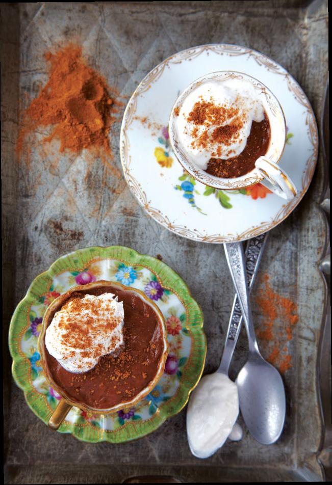 Hawaij Spiced Pots de Crème