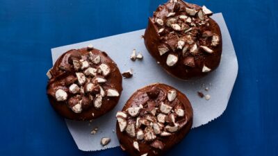 Malted Chocolate Doughnuts