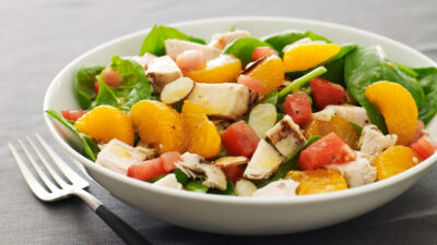 Mandarin Spinach Salad