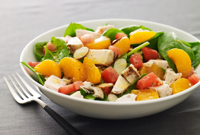 Mandarin Spinach Salad