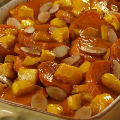 Mango and Almond Yams