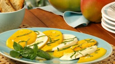 Mango Caprese Salad