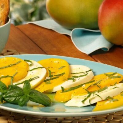 Mango Caprese Salad