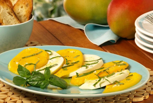 Mango Caprese Salad