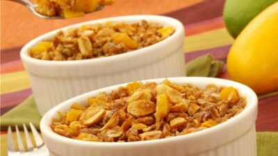Mango Peanut Crisp