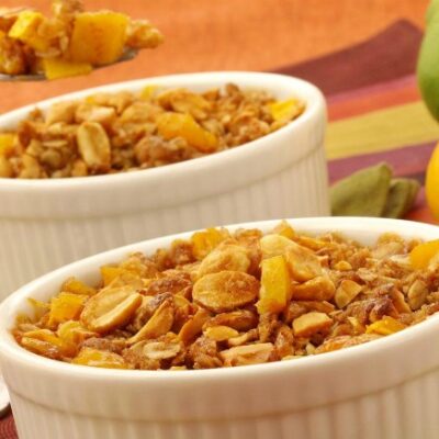 Mango Peanut Crisp
