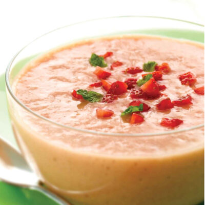 Mango Strawberry Soup