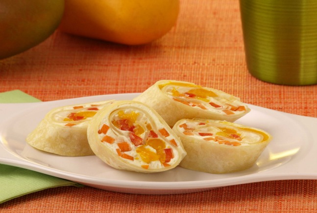 Mango Veggie Roll Ups