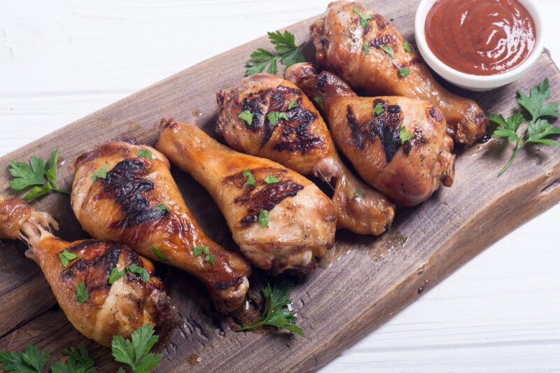 Maple Barbecued Chicken
