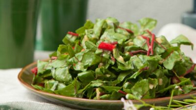 maple chard salad