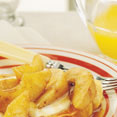 Maple-Glazed Pears with French Toast