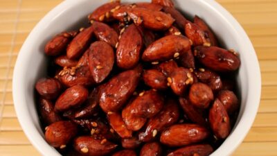 Maple Roasted Almonds