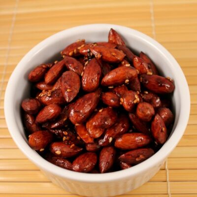 Maple Roasted Almonds