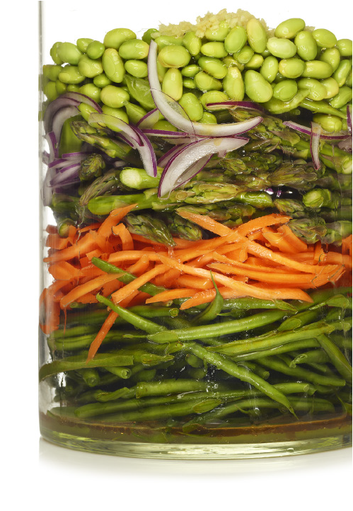 marinated vegetable salad modern menu