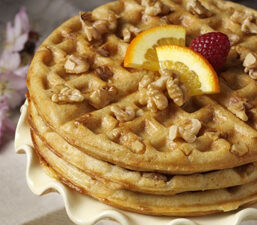 Marion Cunninham&rsquo;s Raised Walnut Waffles