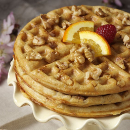 Marion Cunninham&rsquo;s Raised Walnut Waffles